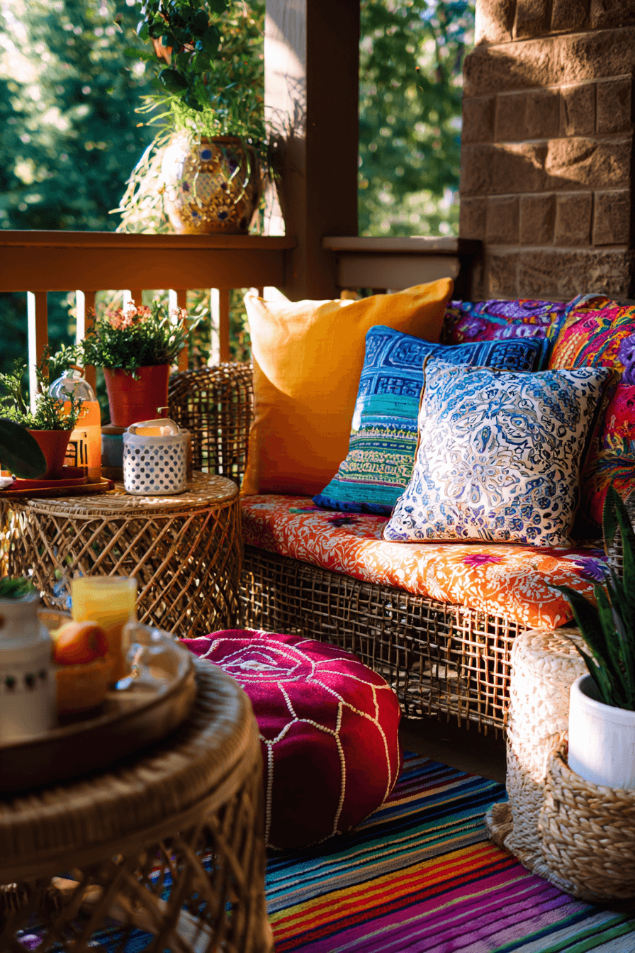 27 Boho Patio Ideas for a Relaxed and Stylish Outdoor Retreat
