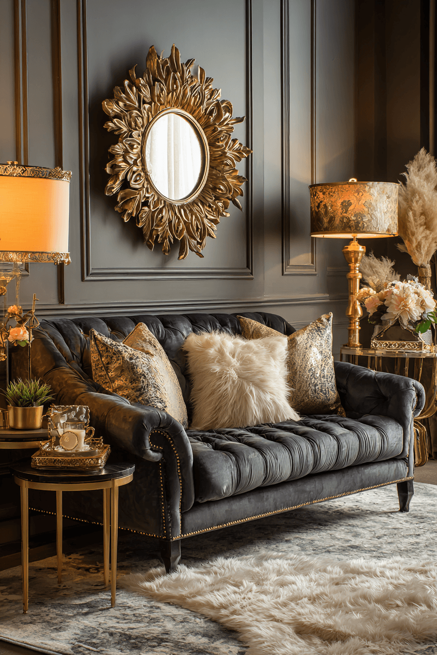 27 Dark Grey Couch Living Room Ideas for a Stylish and Cozy Space