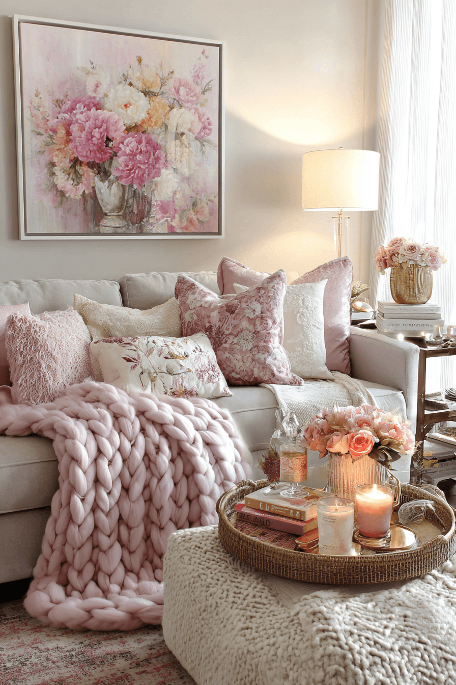 27 Pink Living Room Ideas for a Chic Cozy Space