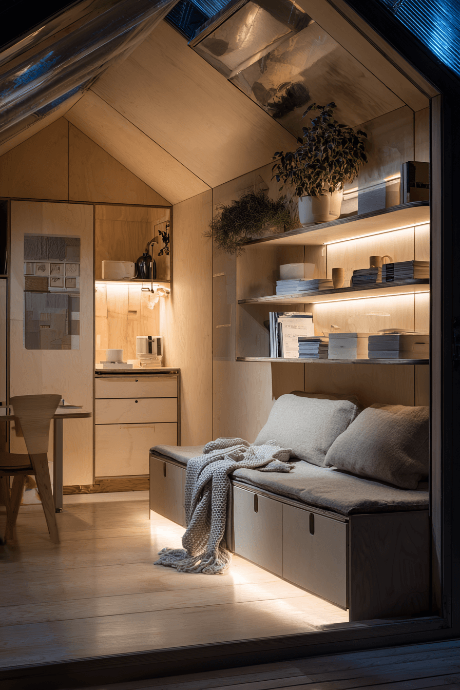 27 Tiny Cabin Interiors Ideas To Create A Warm And Inviting Retreat
