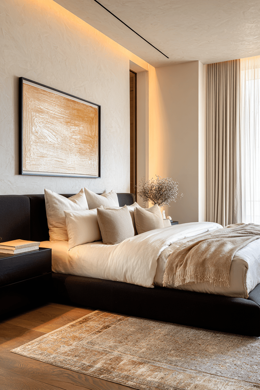 27 Black and Cream Bedroom Ideas to Create a Cozy Modern Look