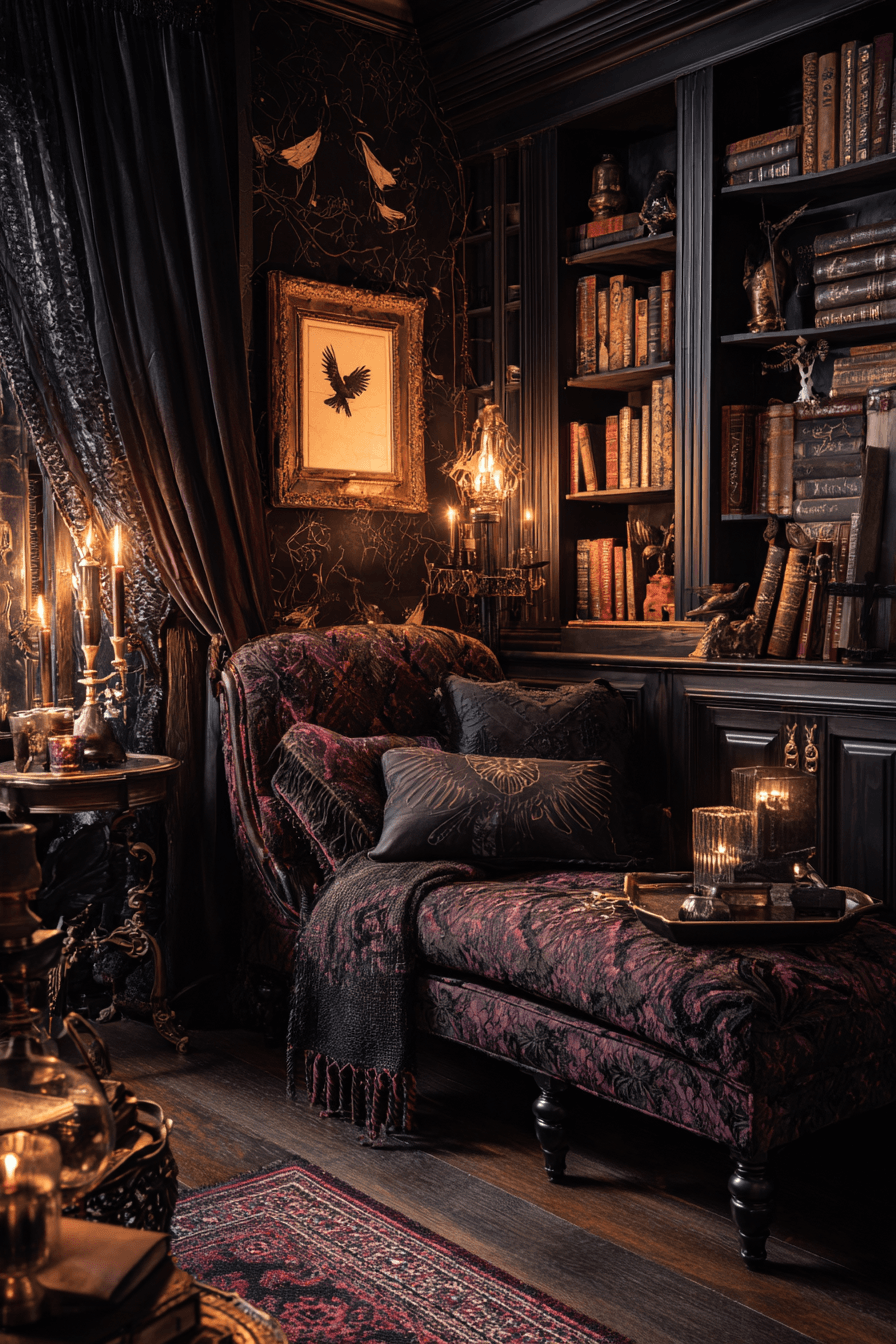 27 Dark Cottagecore Ideas for a Moody and Enchanting Home
