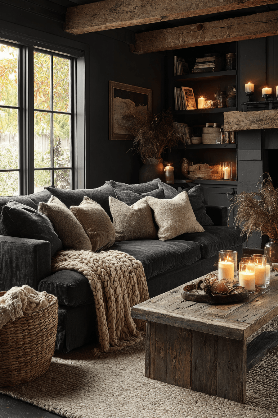 27 Dark Grey Couch Living Room Ideas for a Stylish and Cozy Space
