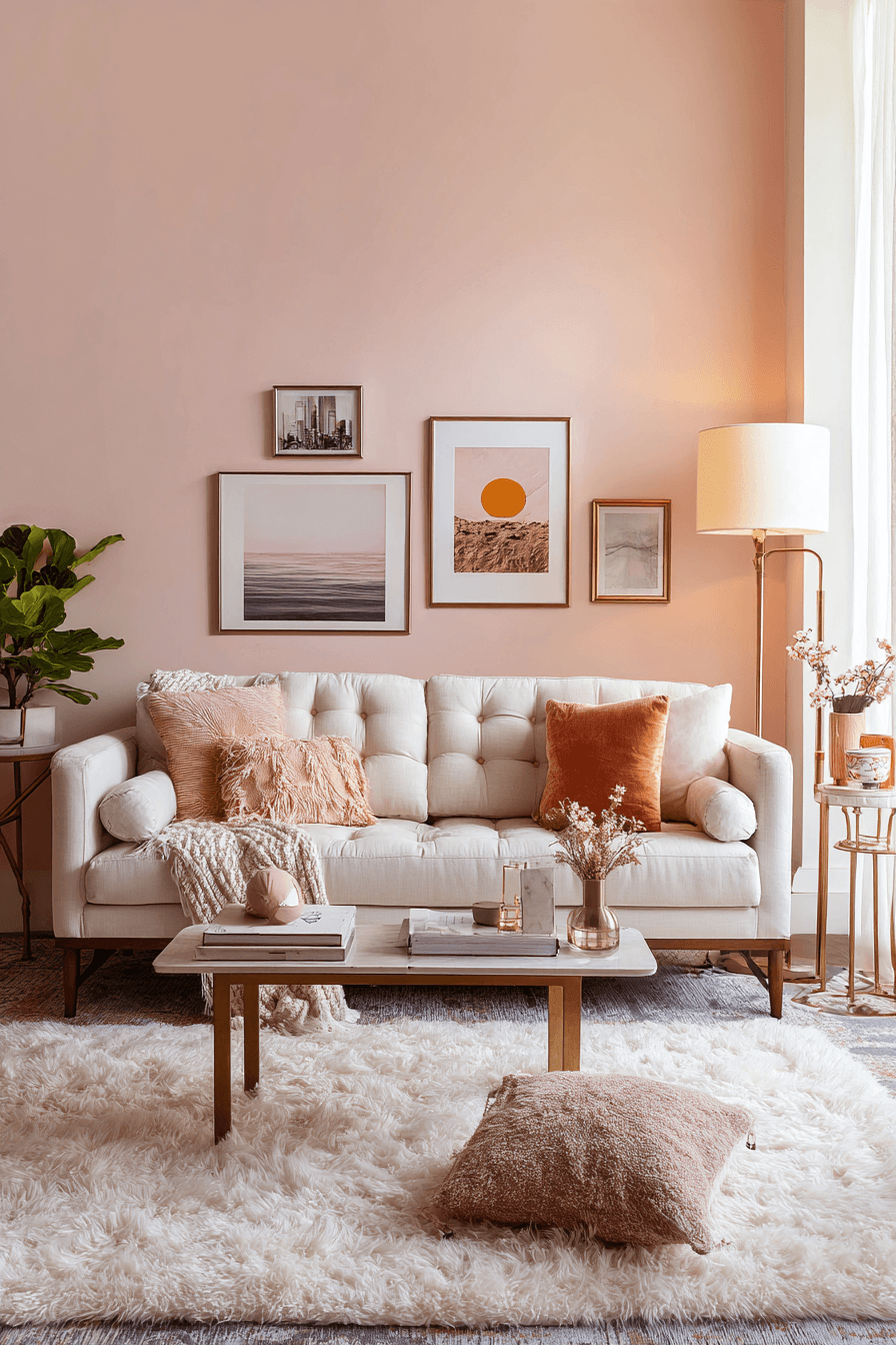 27 Pink Living Room Ideas for a Chic Cozy Space