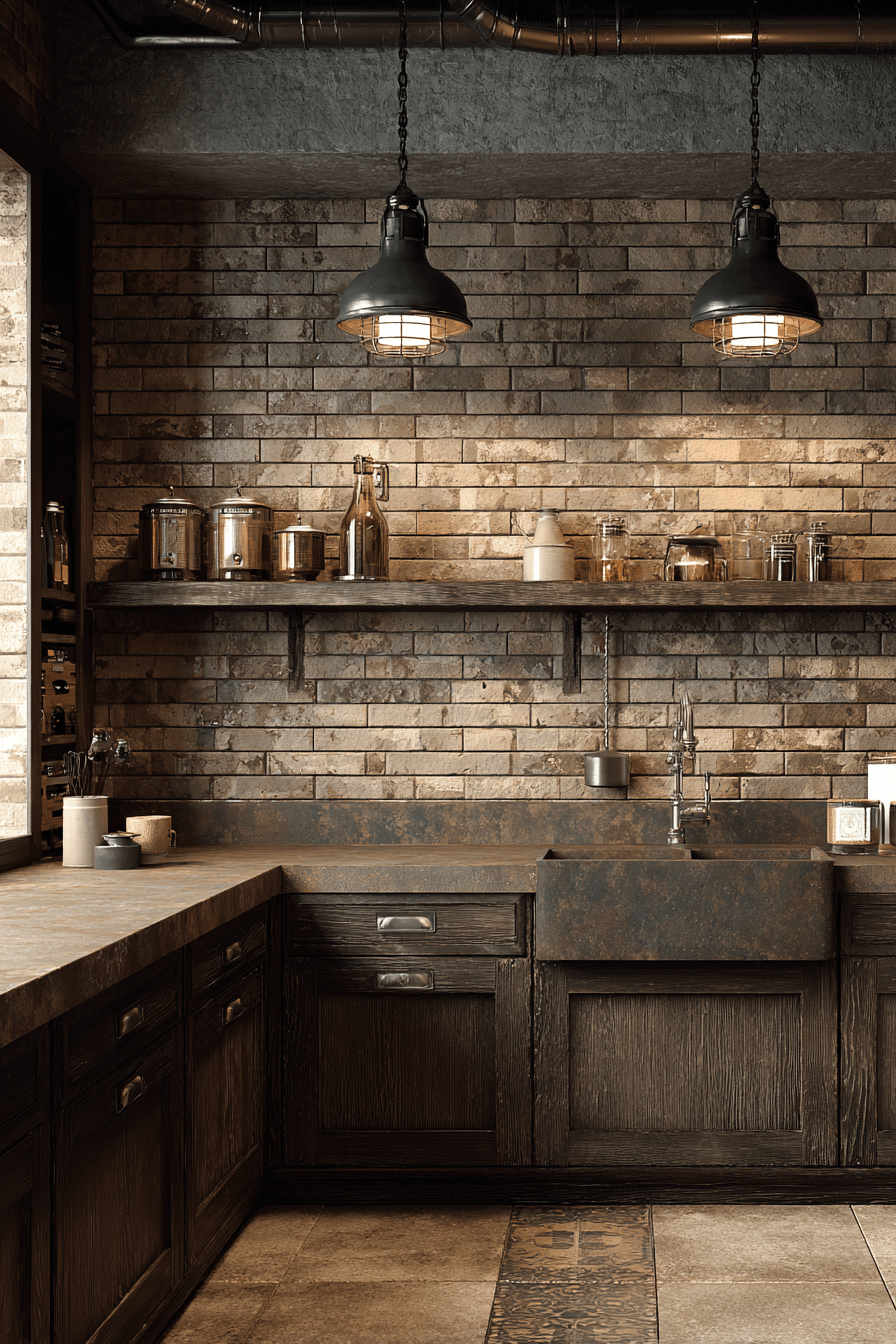 27 Brick Backsplash Kitchen Ideas To Transform Your Cooking Space