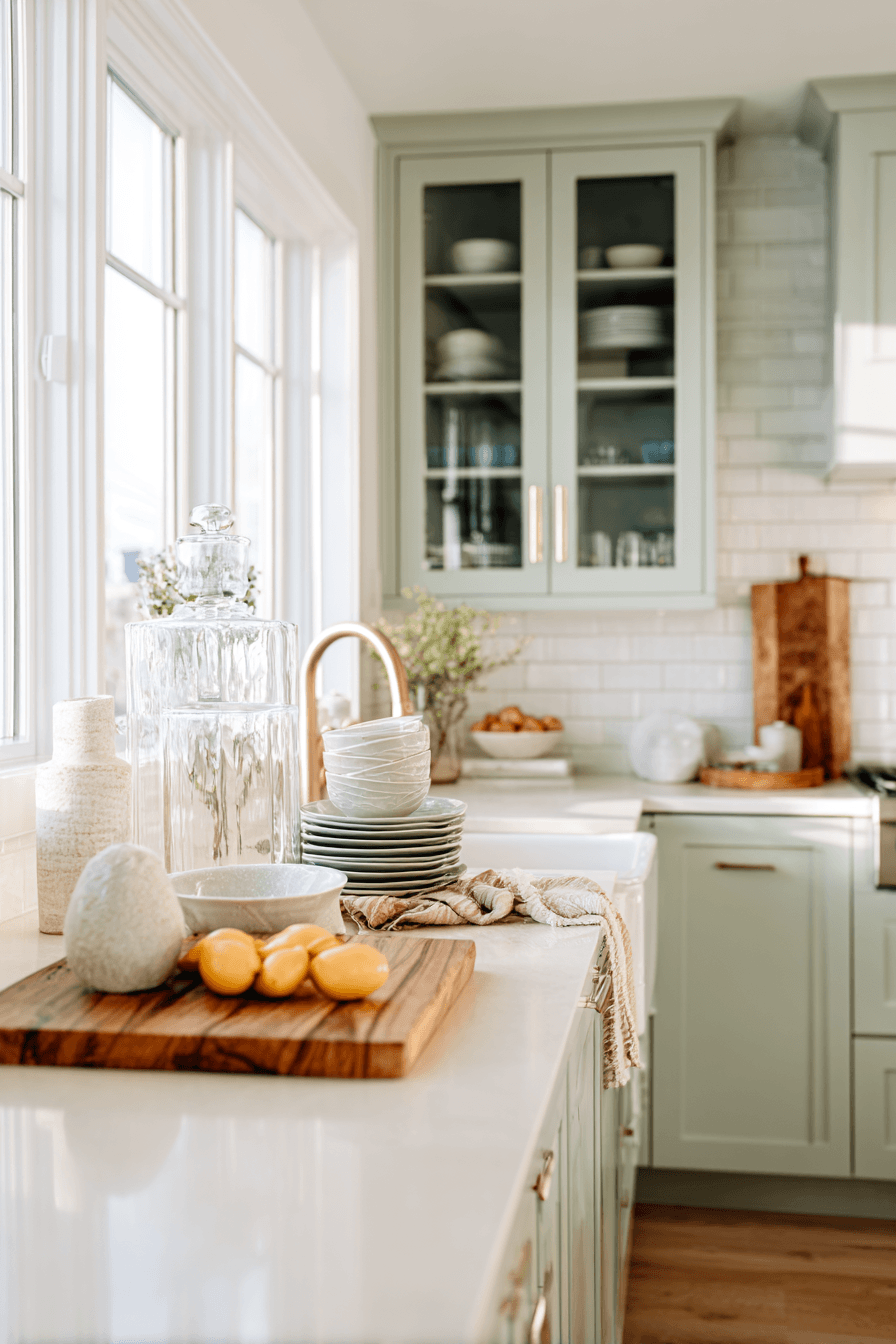 27 Mint Green Kitchen Cabinet Ideas for a Fresh Home