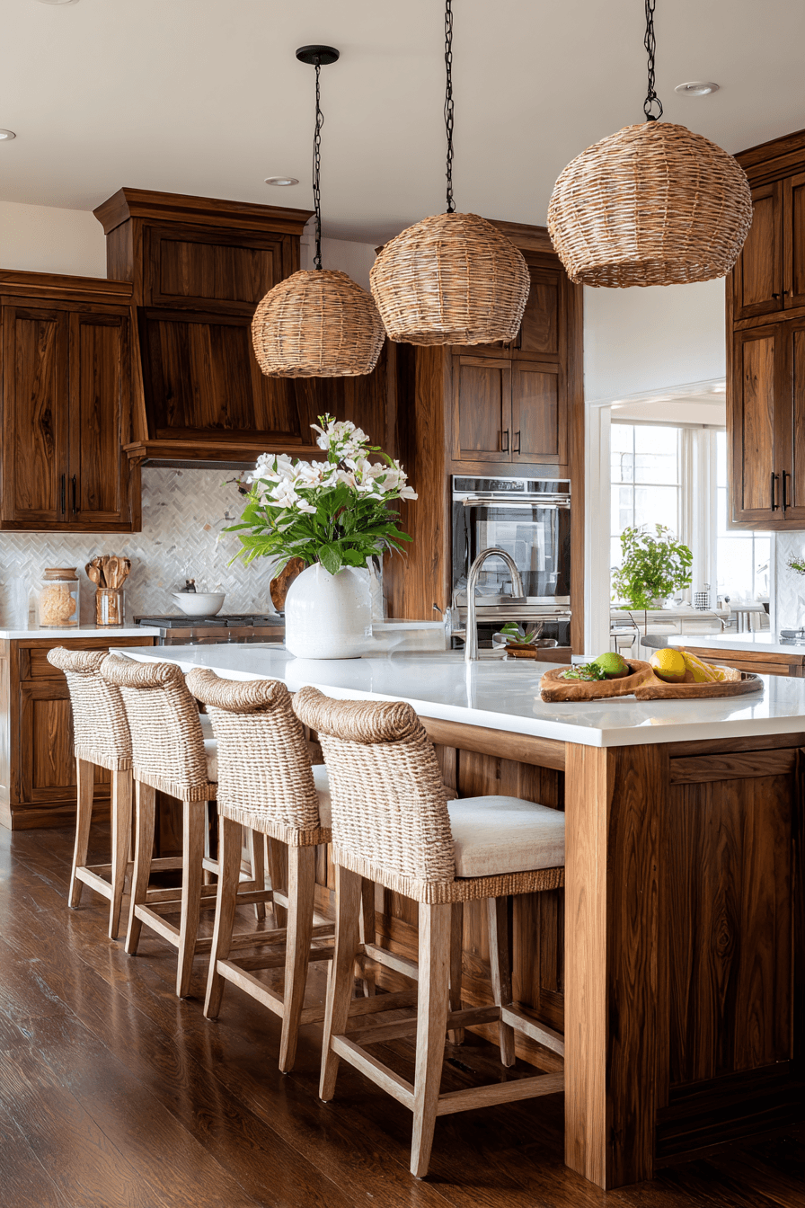 27 Walnut Kitchen Cabinet Ideas for a Warm and Timeless Look