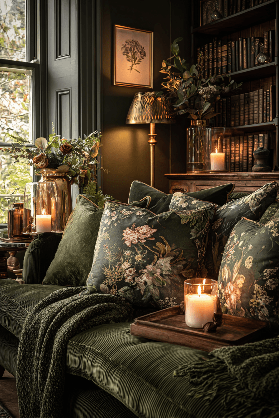 27 Dark Cottagecore Ideas for a Moody and Enchanting Home