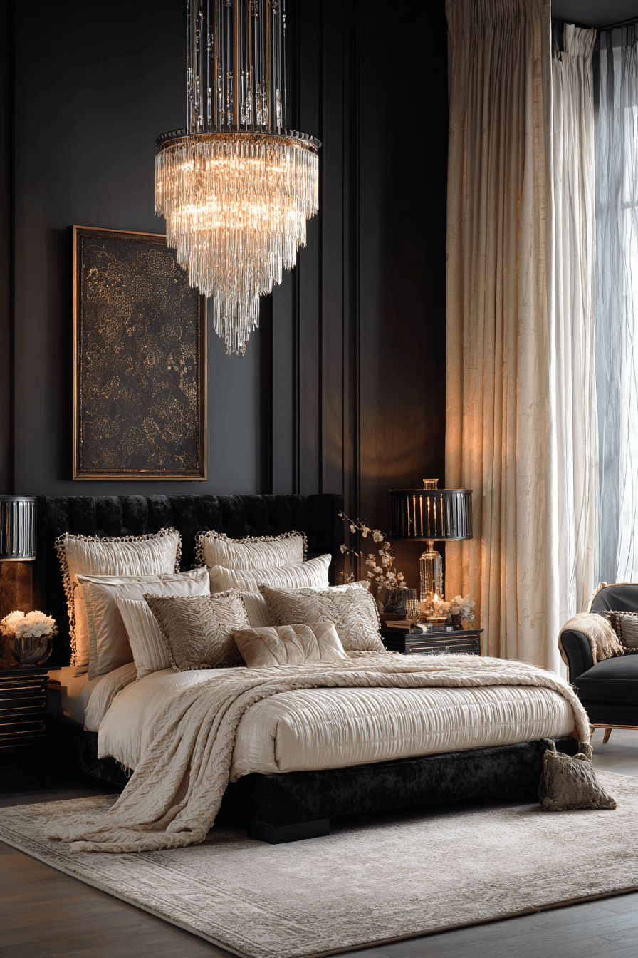 27 Black and Cream Bedroom Ideas to Create a Cozy Modern Look