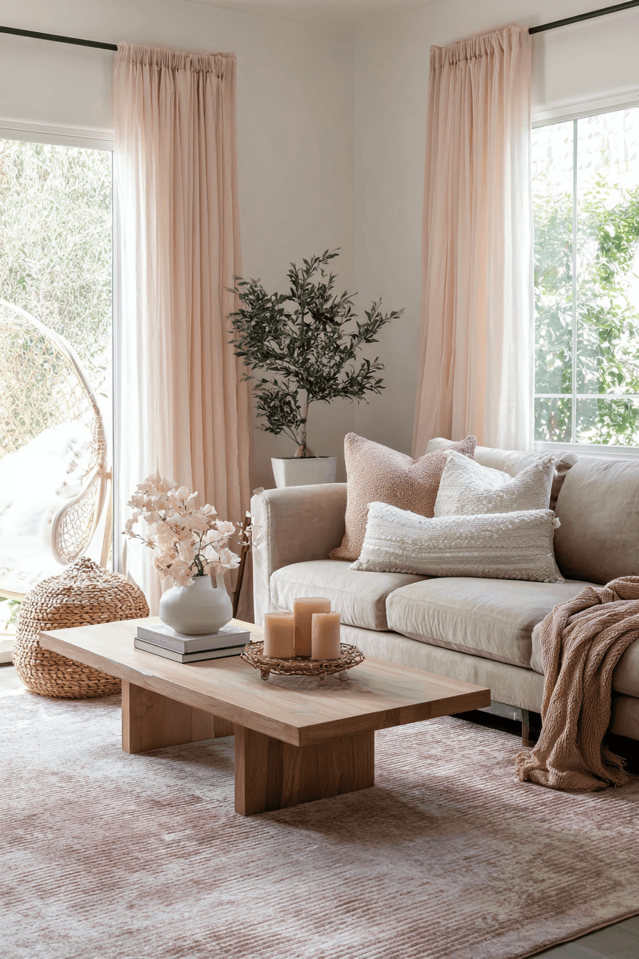 27 Pink Living Room Ideas for a Chic Cozy Space