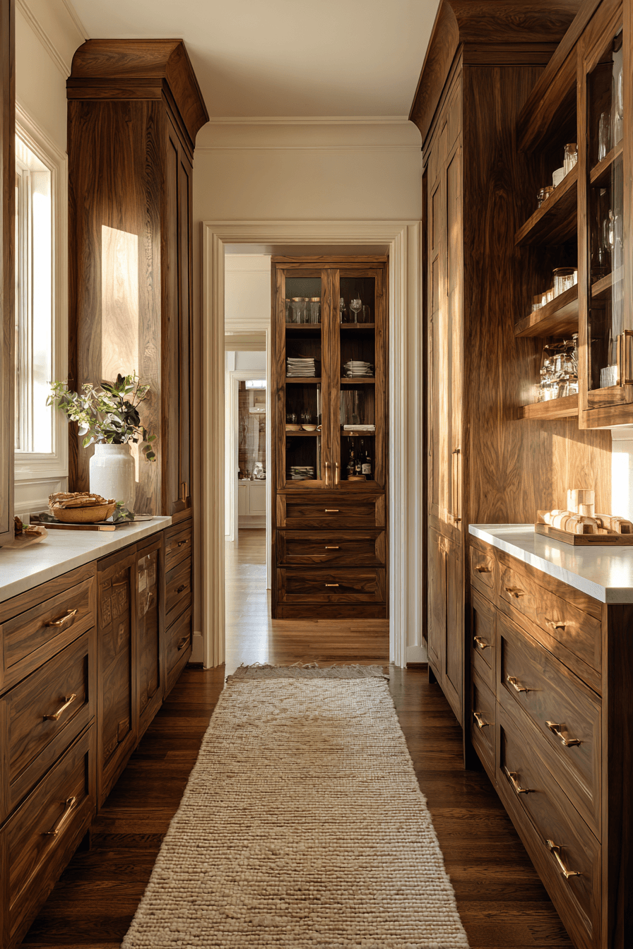 27 Walnut Kitchen Cabinet Ideas for a Warm and Timeless Look