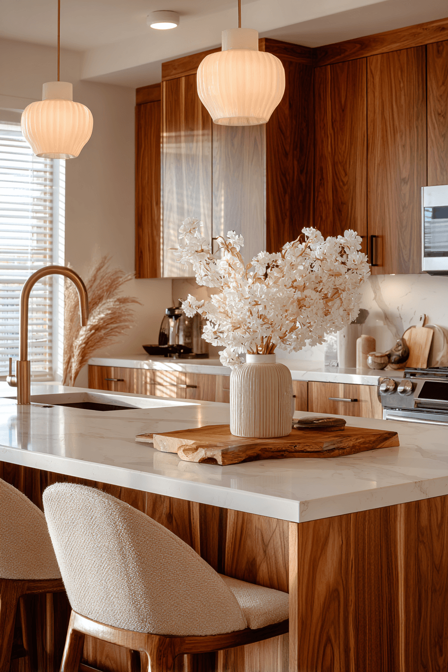 27 Walnut Kitchen Cabinet Ideas for a Warm and Timeless Look