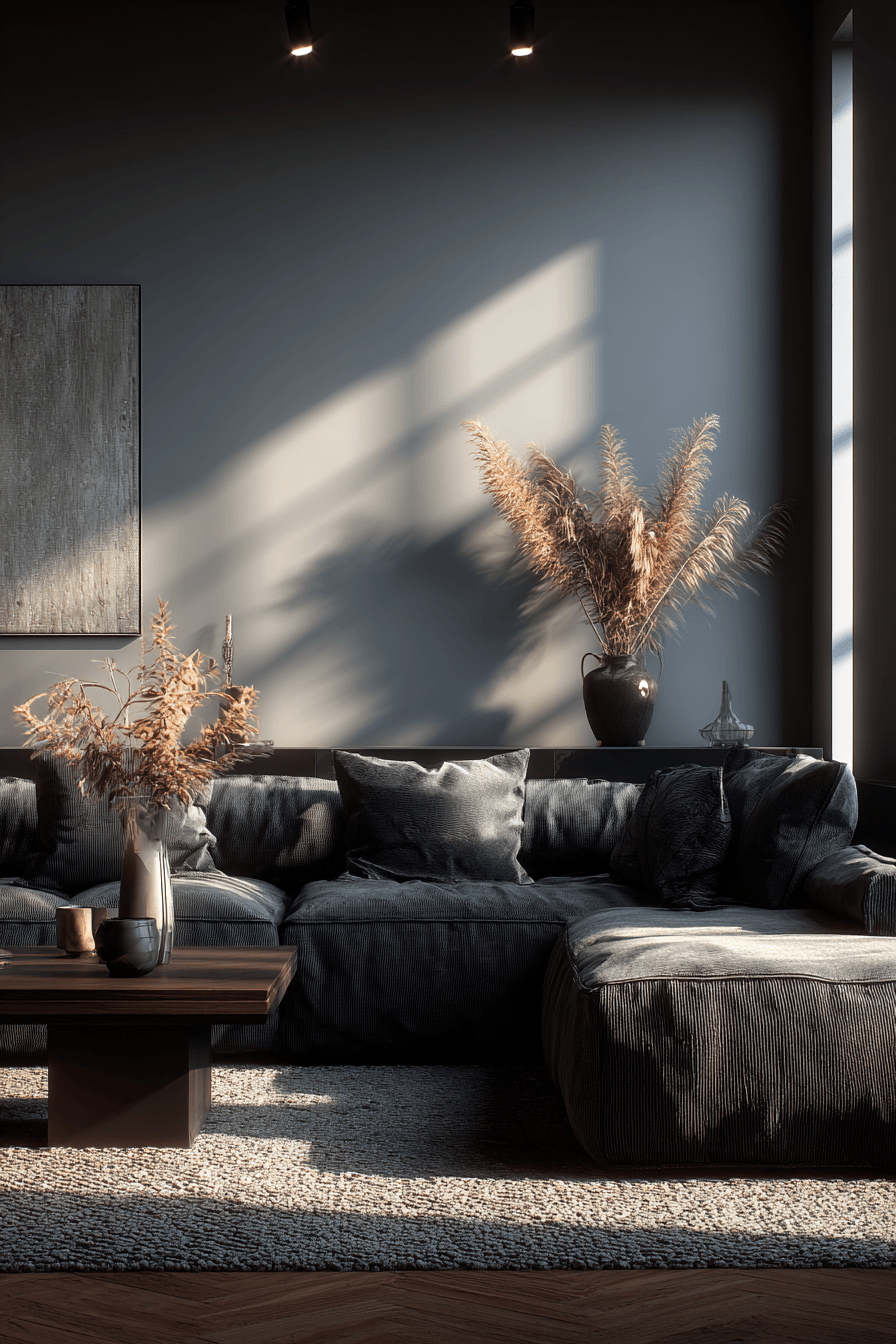 27 Dark Grey Couch Living Room Ideas for a Stylish and Cozy Space