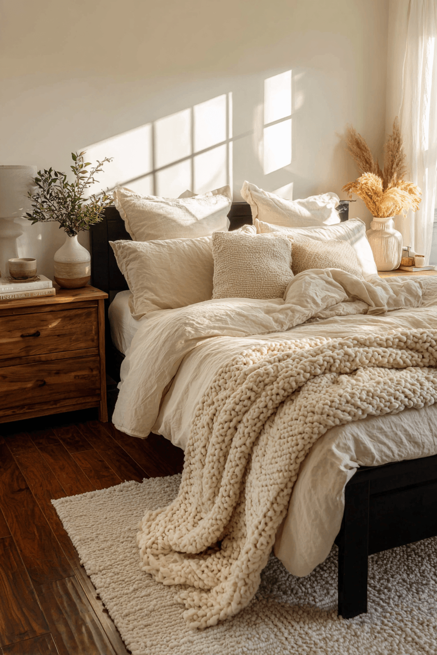 27 Black and Cream Bedroom Ideas to Create a Cozy Modern Look