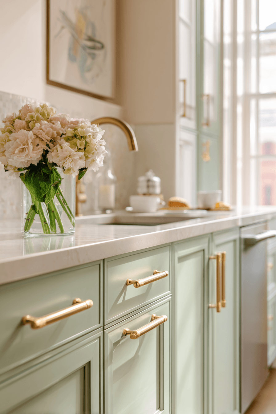 27 Mint Green Kitchen Cabinet Ideas for a Fresh Home