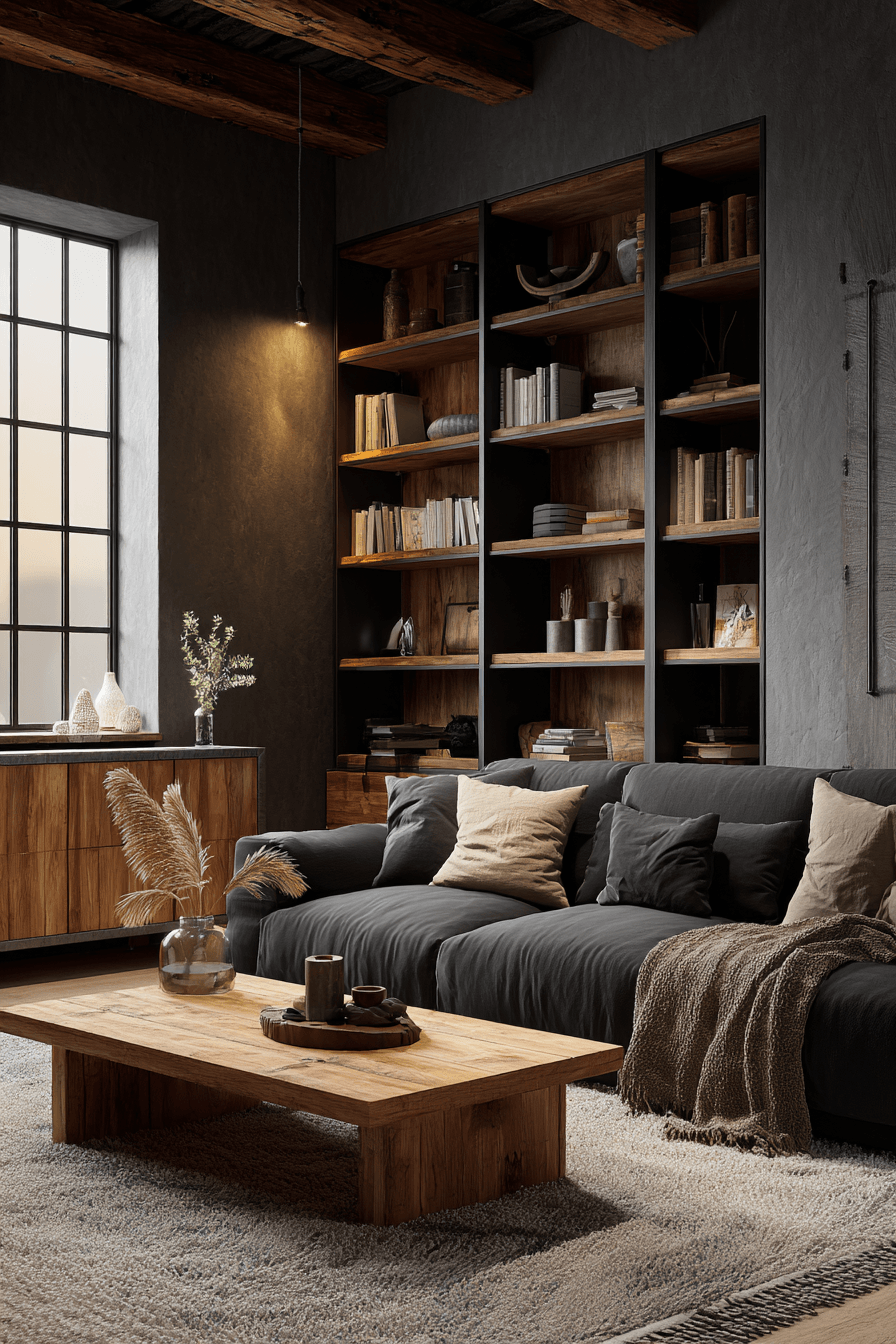 27 Dark Grey Couch Living Room Ideas for a Stylish and Cozy Space