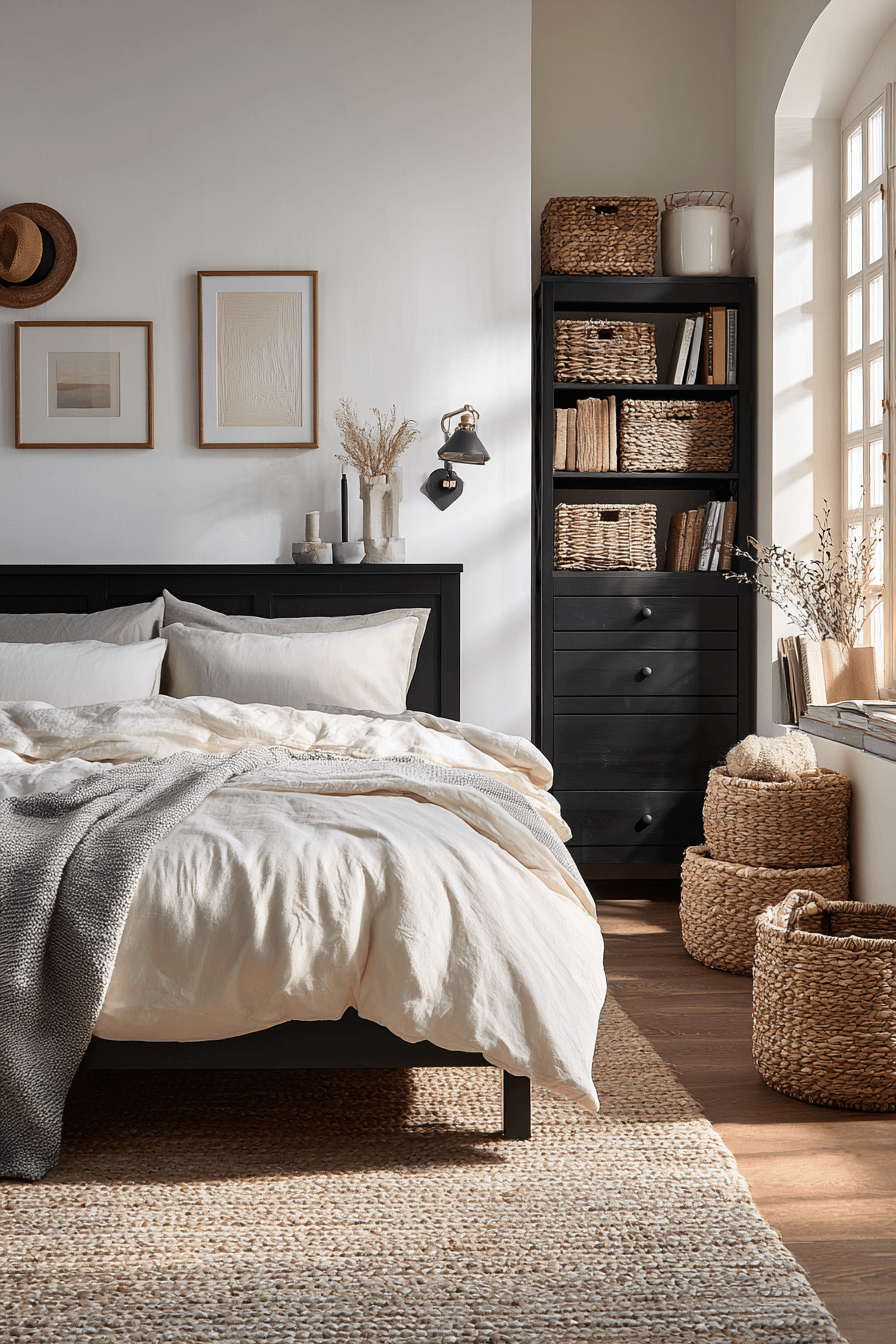 27 Black and Cream Bedroom Ideas to Create a Cozy Modern Look