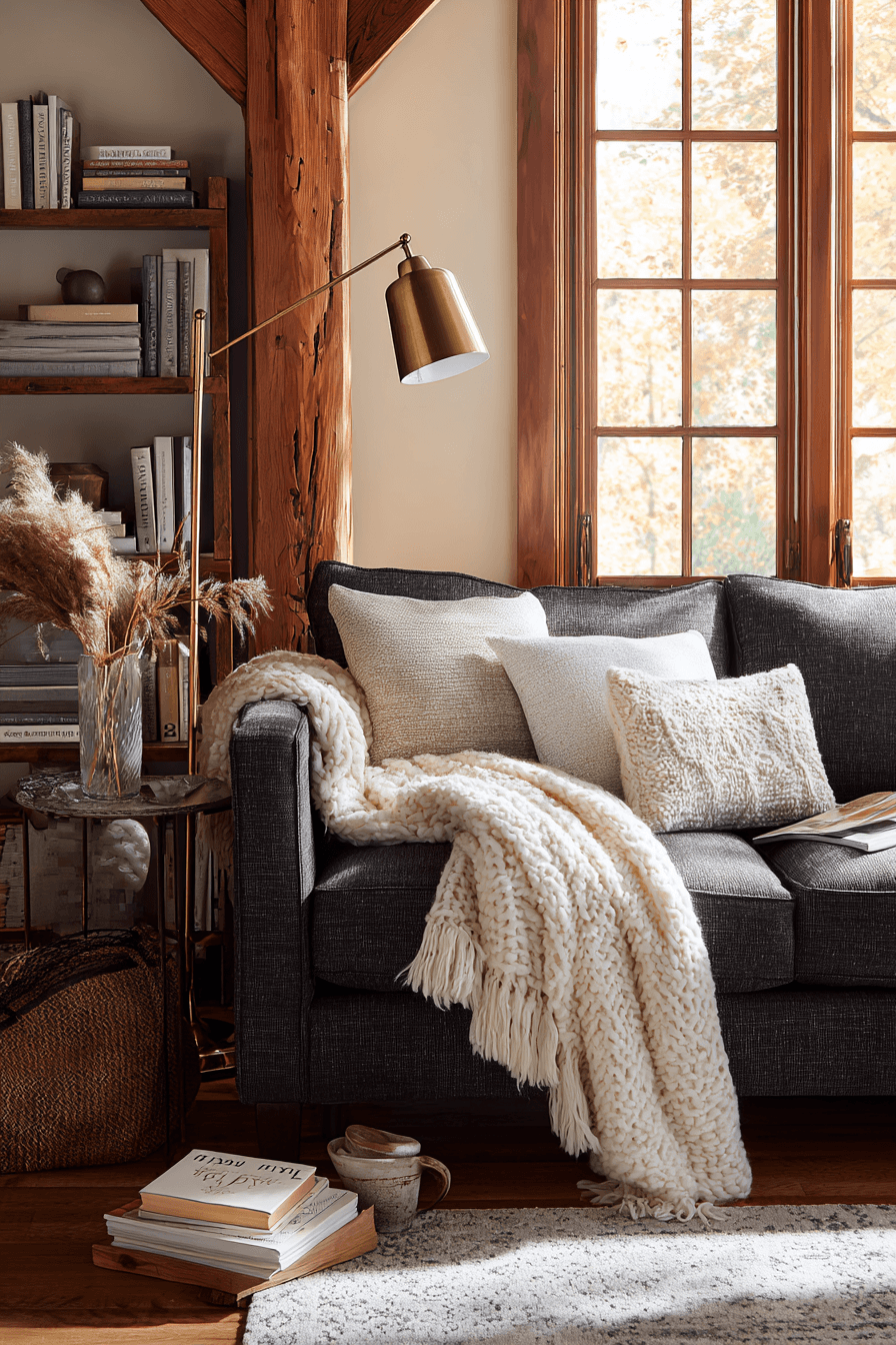 27 Dark Grey Couch Living Room Ideas for a Stylish and Cozy Space