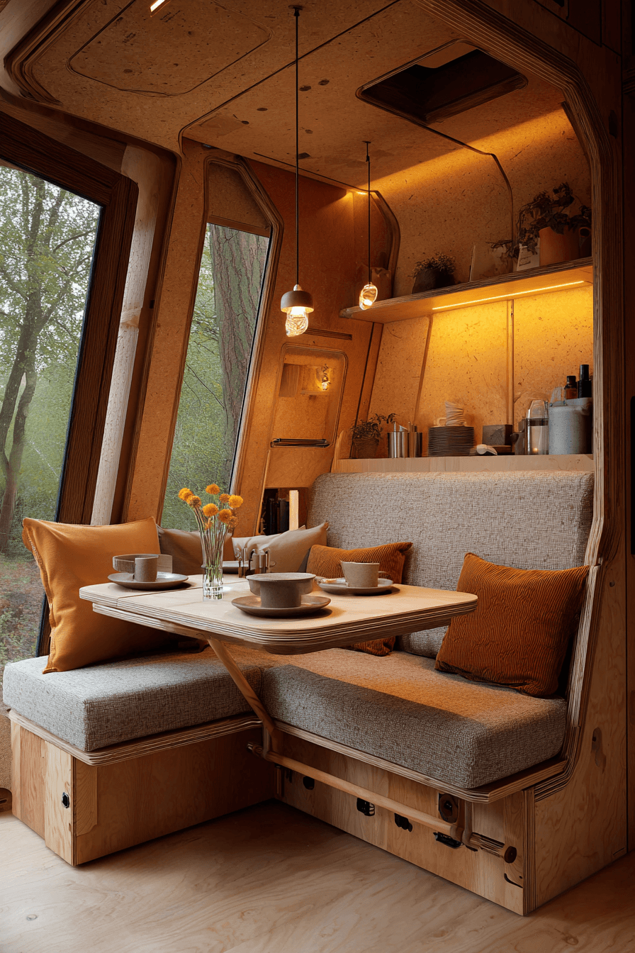 27 Tiny Cabin Interiors Ideas To Create A Warm And Inviting Retreat