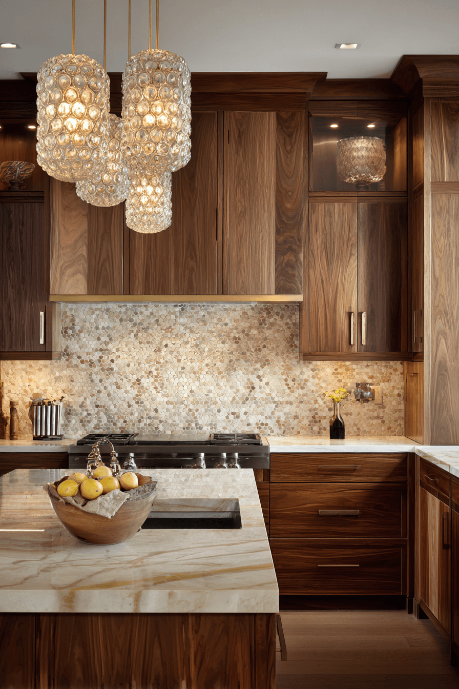 27 Walnut Kitchen Cabinet Ideas for a Warm and Timeless Look