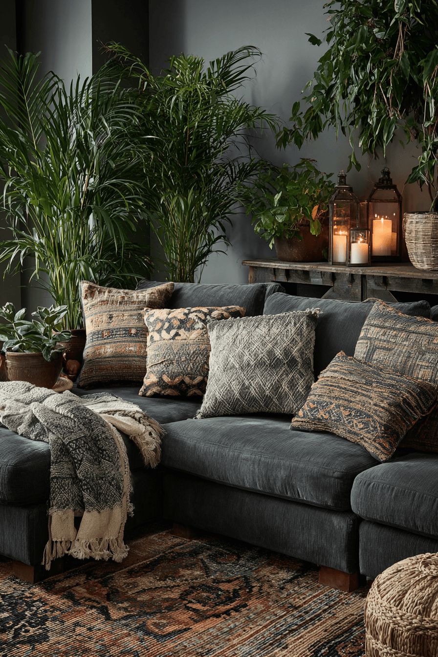 27 Dark Grey Couch Living Room Ideas for a Stylish and Cozy Space