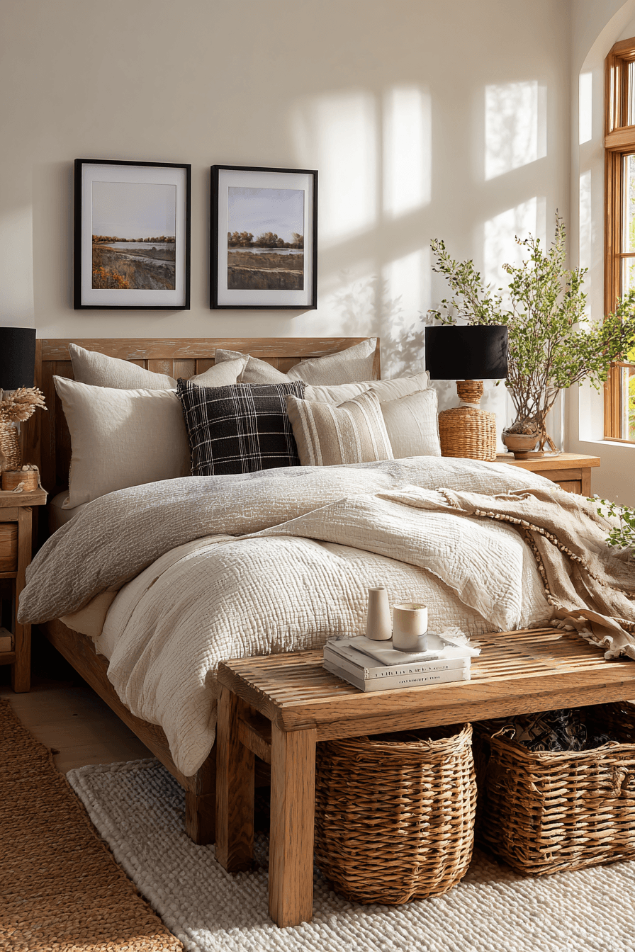 27 Black and Cream Bedroom Ideas to Create a Cozy Modern Look