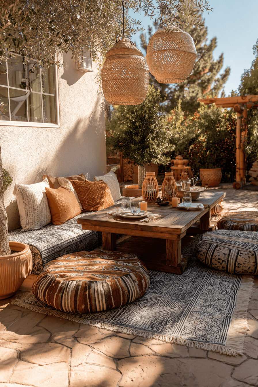 27 Boho Patio Ideas for a Relaxed and Stylish Outdoor Retreat
