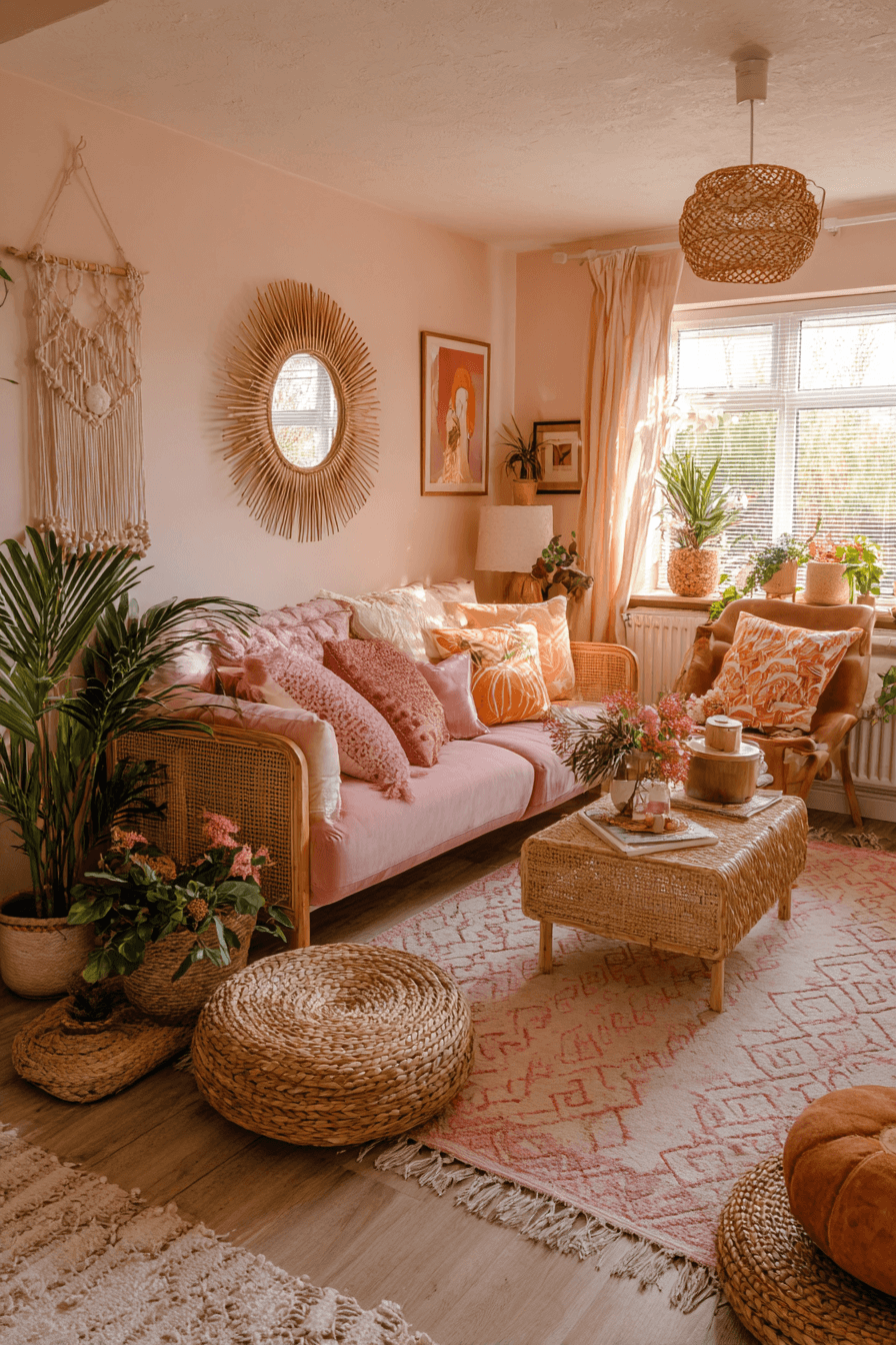 27 Pink Living Room Ideas for a Chic Cozy Space
