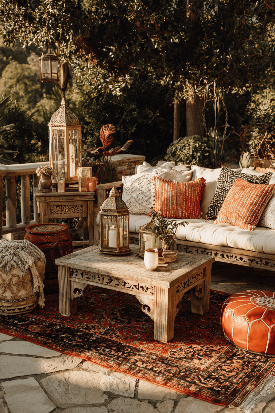 27 Boho Patio Ideas for a Relaxed and Stylish Outdoor Retreat