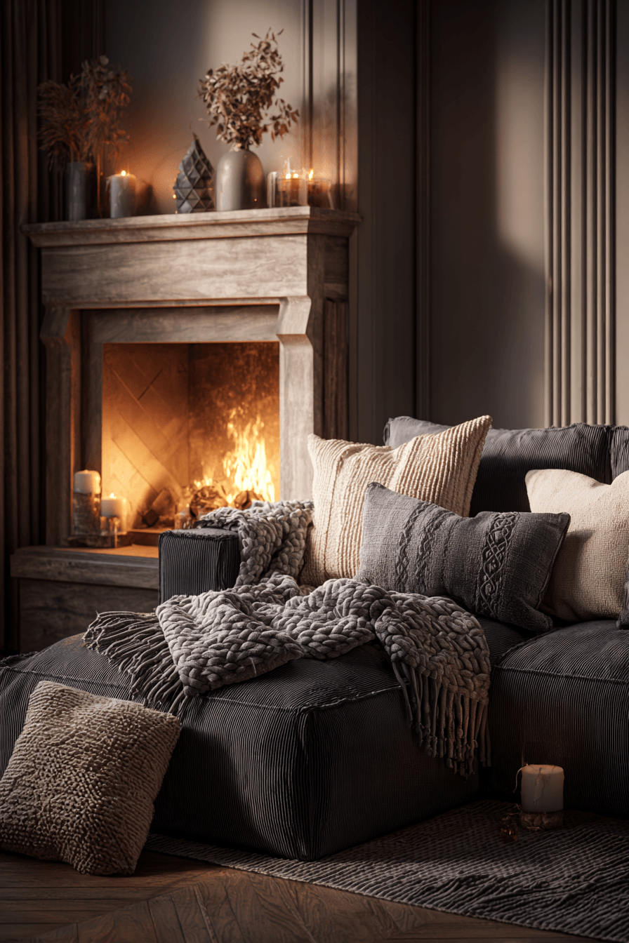 27 Dark Grey Couch Living Room Ideas for a Stylish and Cozy Space