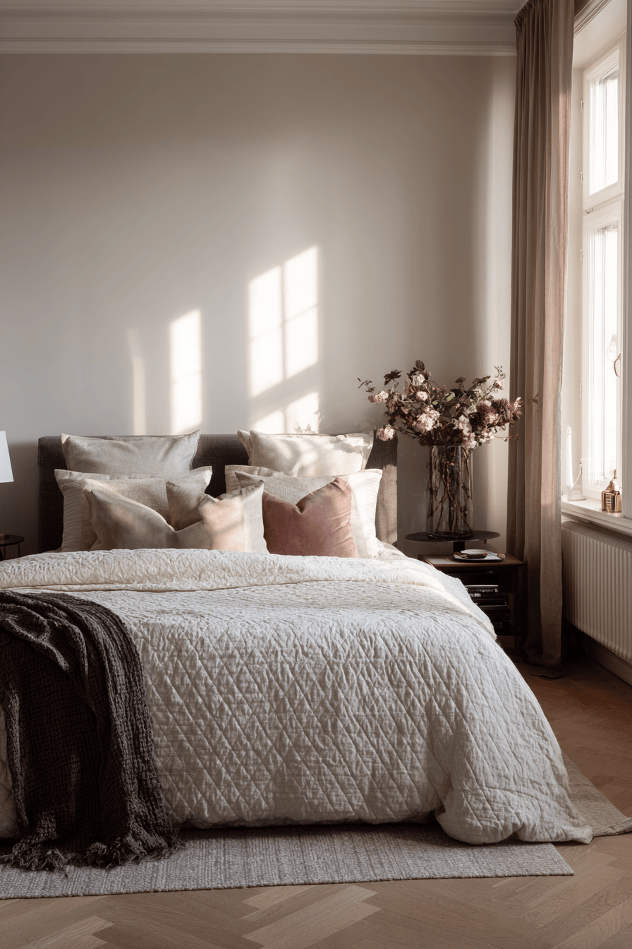 27 Nordic Bedroom Ideas That Create a Calm Cozy and Minimal Space