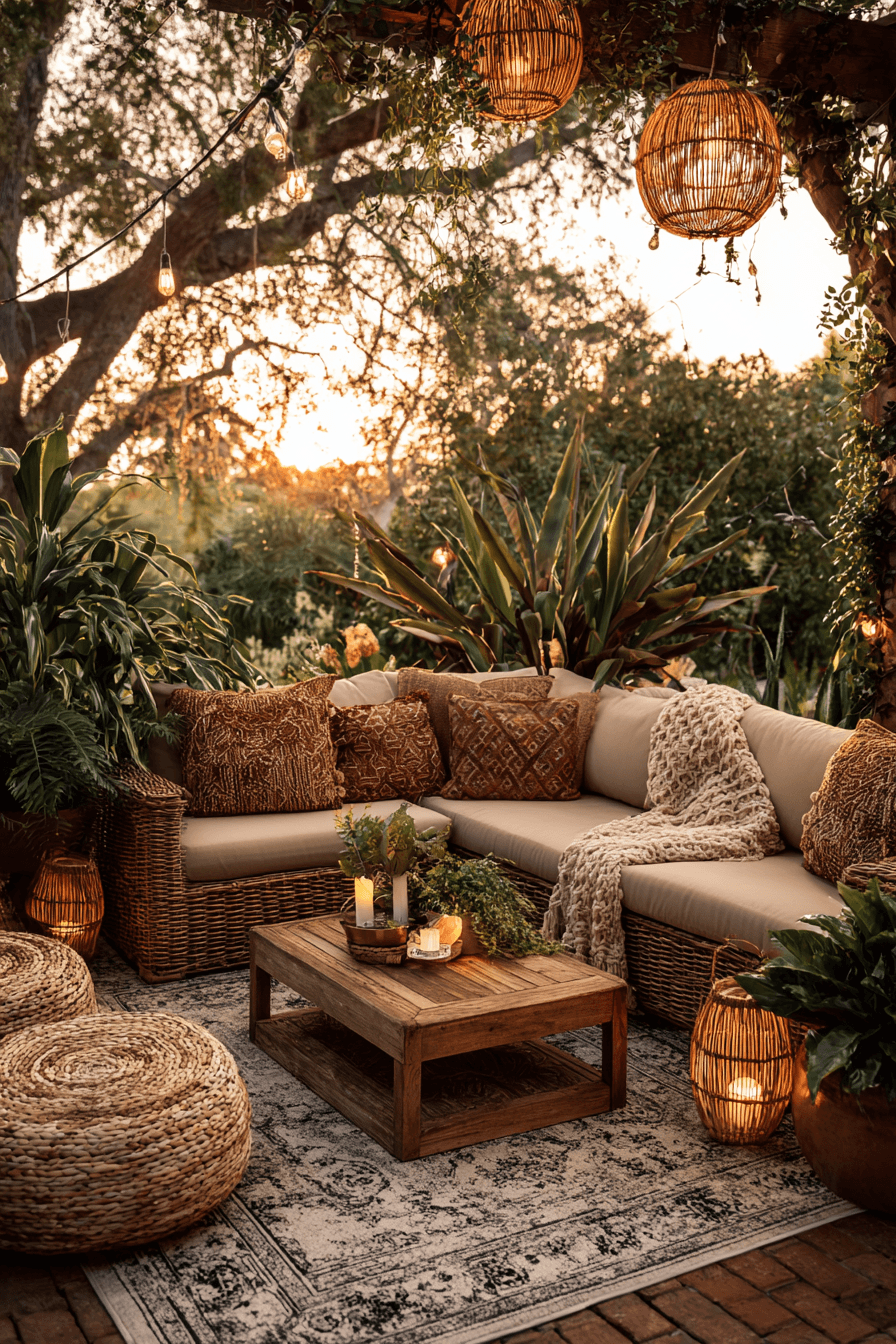 27 Boho Patio Ideas for a Relaxed and Stylish Outdoor Retreat