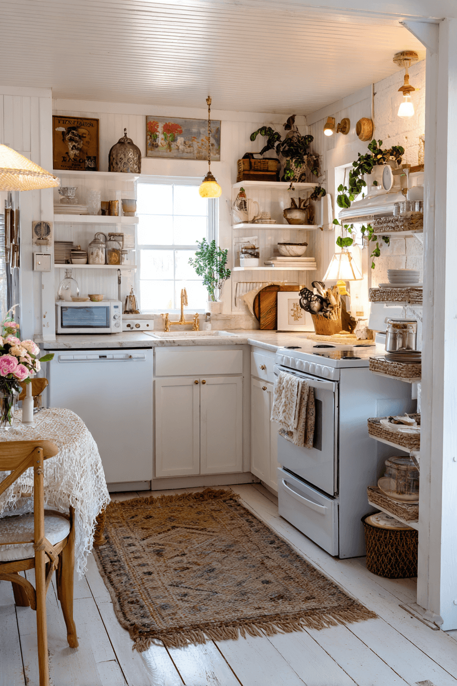 27 Tiny Cottage Kitchen Ideas for a Warm and Practical Space