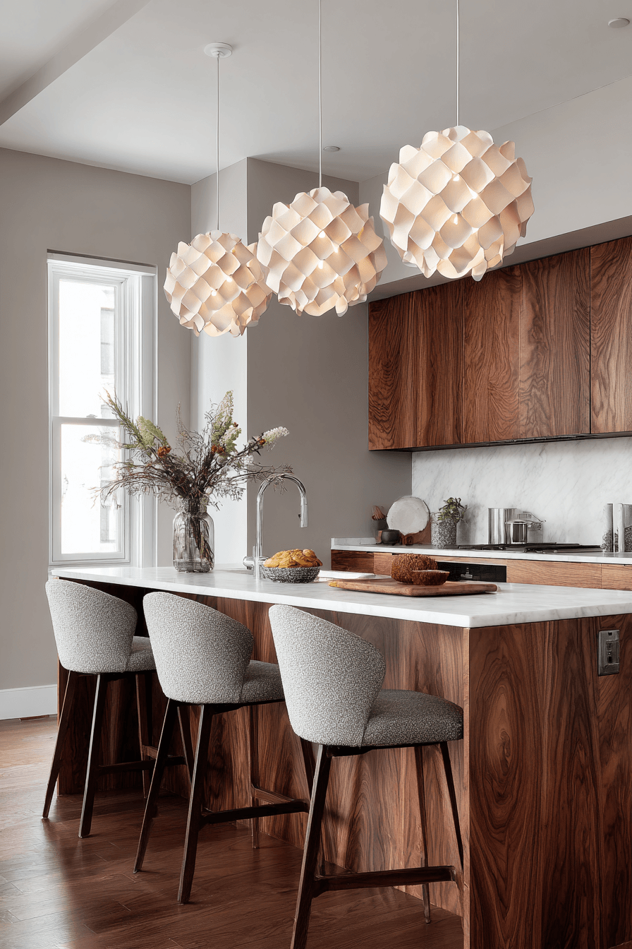 27 Walnut Kitchen Cabinet Ideas for a Warm and Timeless Look
