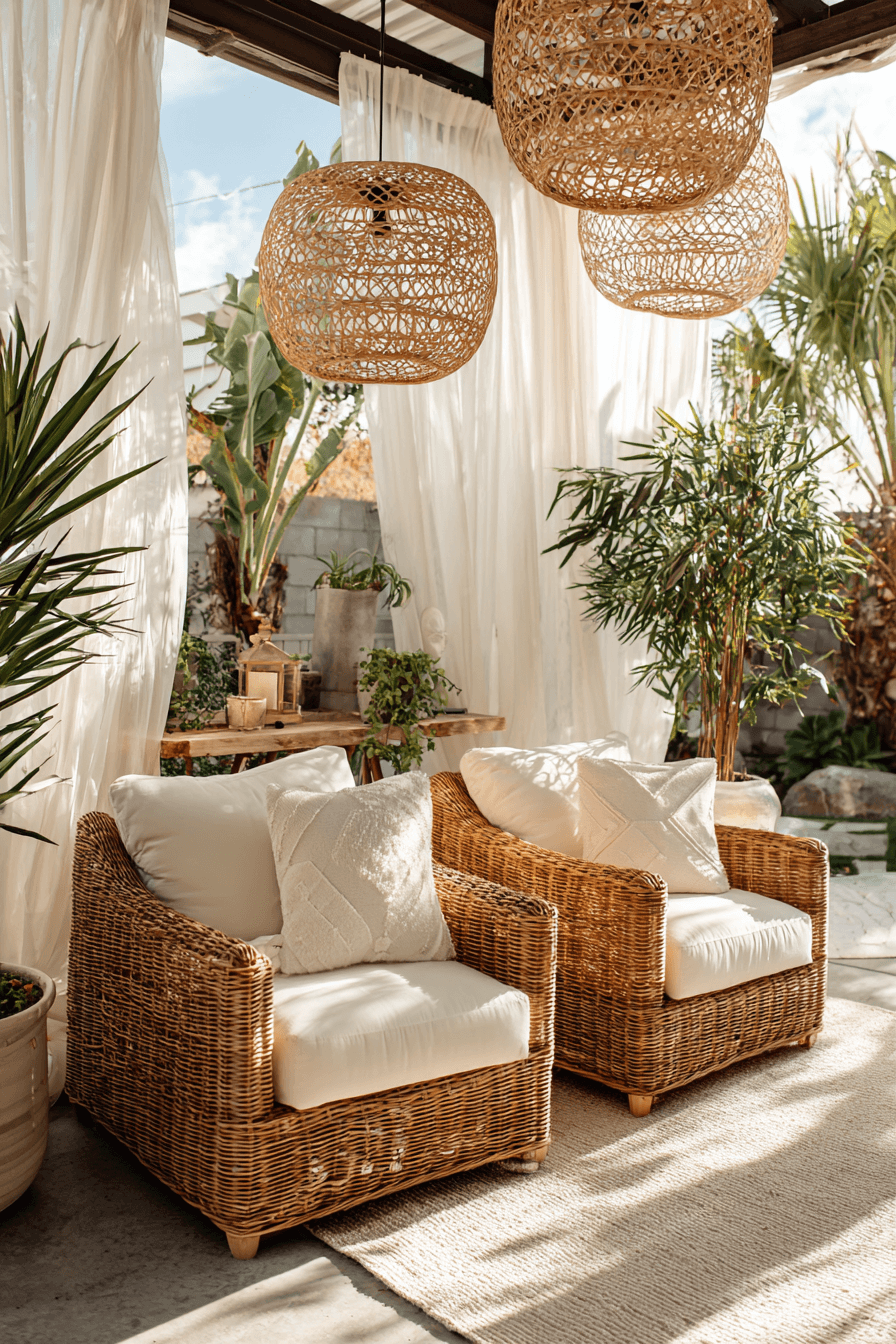 27 Boho Patio Ideas for a Relaxed and Stylish Outdoor Retreat