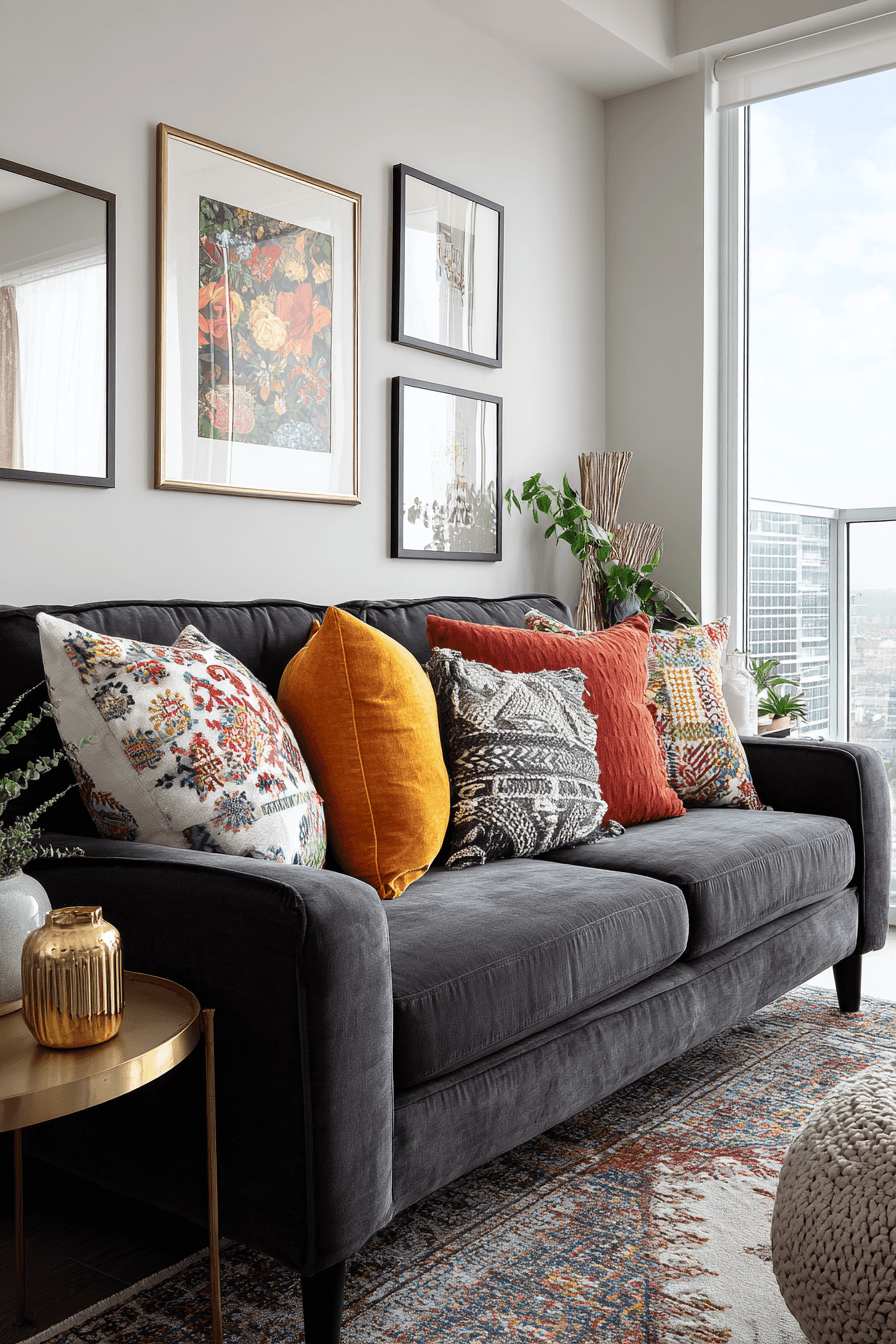 27 Dark Grey Couch Living Room Ideas for a Stylish and Cozy Space