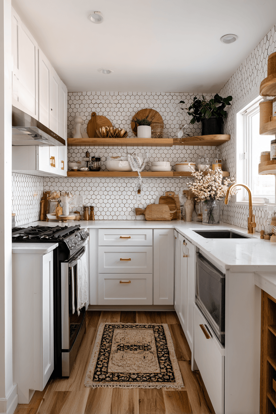 27 Tiny Cottage Kitchen Ideas for a Warm and Practical Space