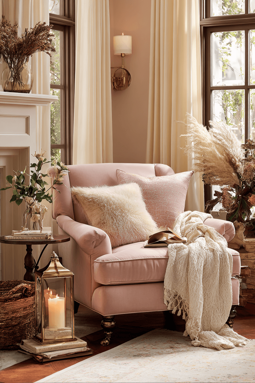 27 Pink Living Room Ideas for a Chic Cozy Space