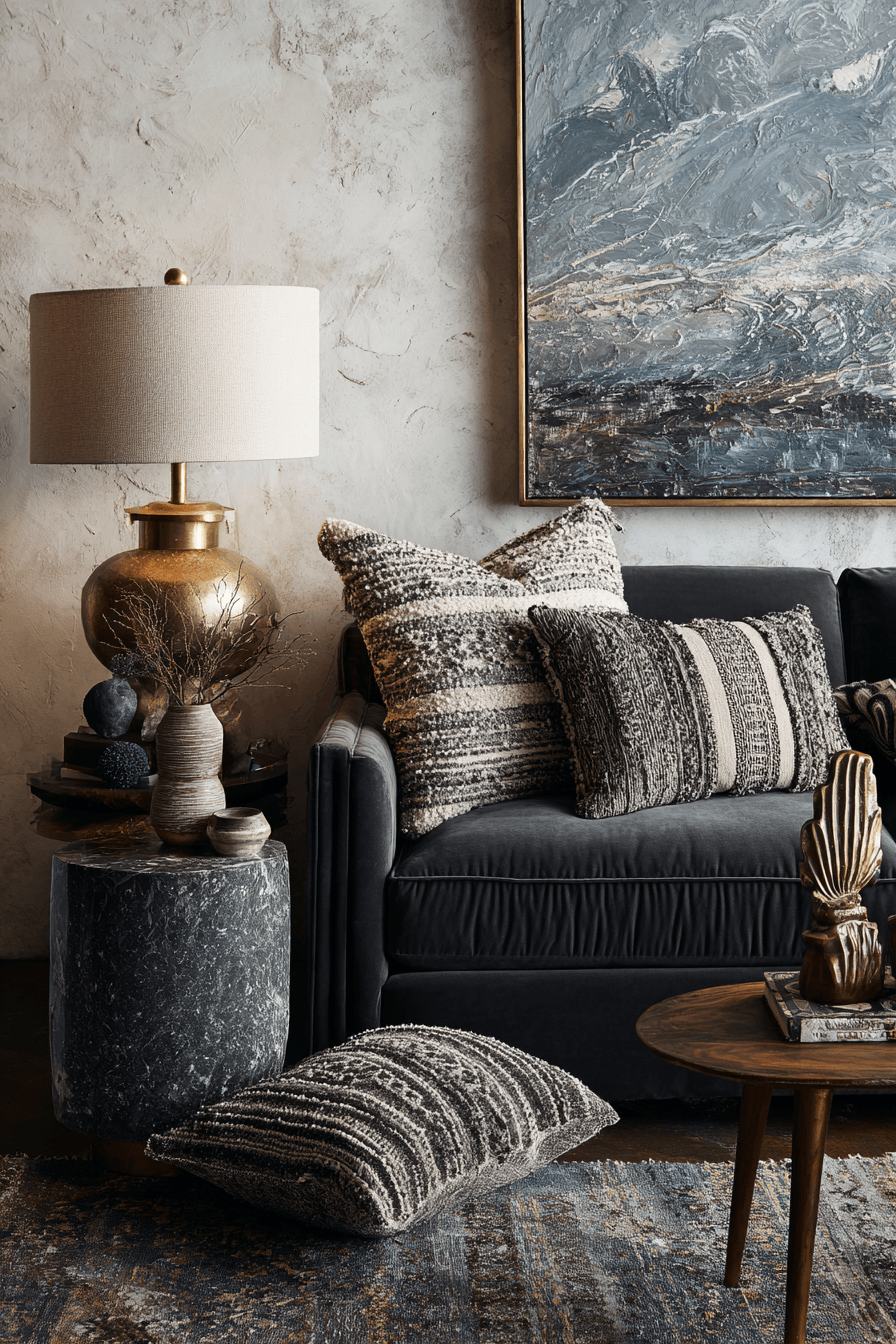 27 Dark Grey Couch Living Room Ideas for a Stylish and Cozy Space