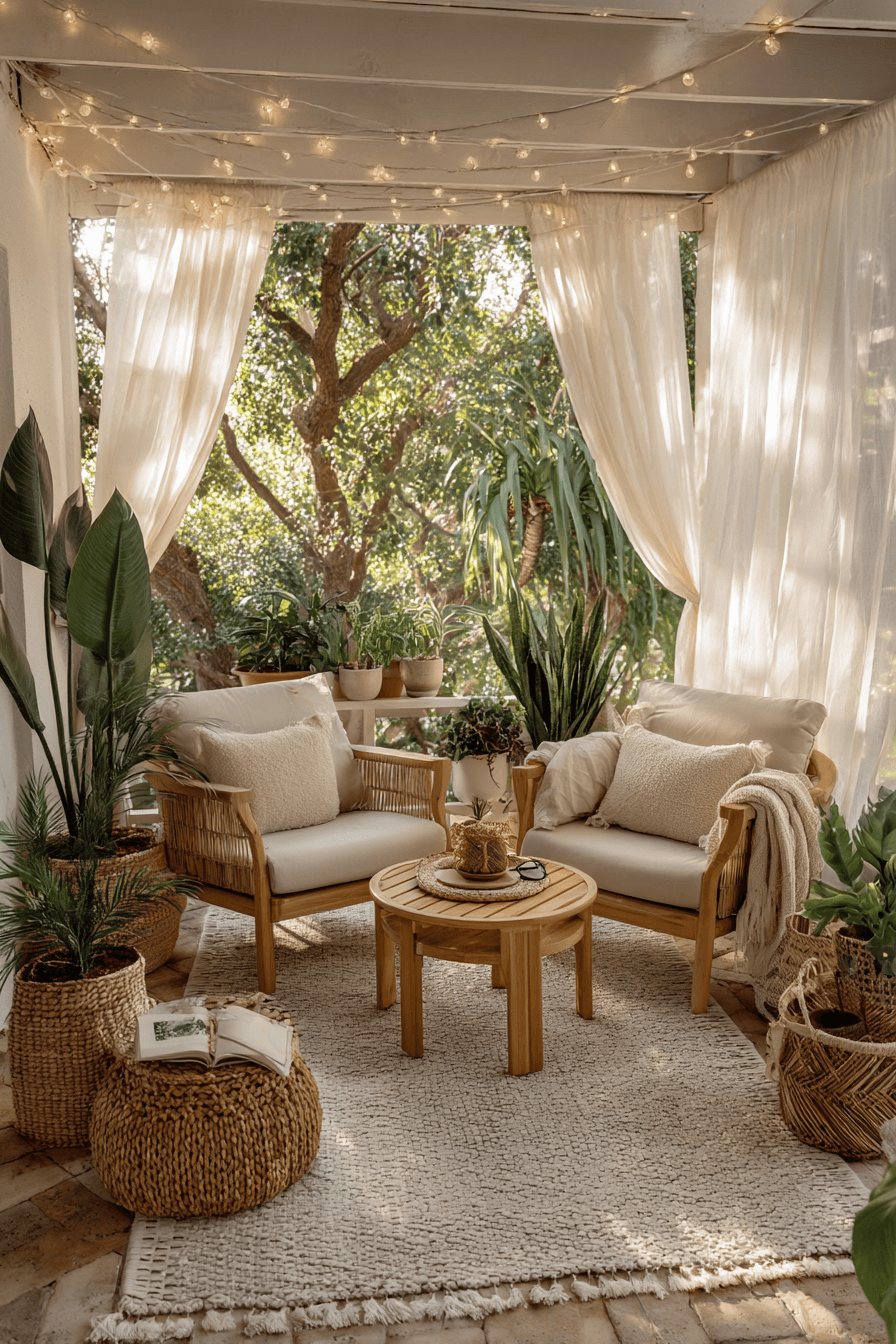 27 Boho Patio Ideas for a Relaxed and Stylish Outdoor Retreat