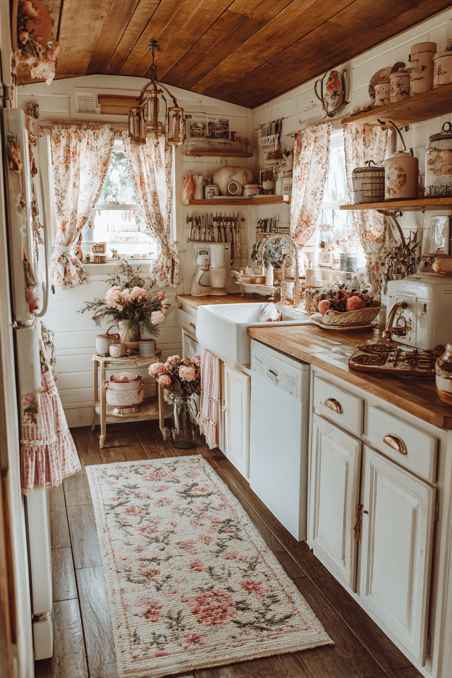 27 Tiny Cottage Kitchen Ideas for a Warm and Practical Space