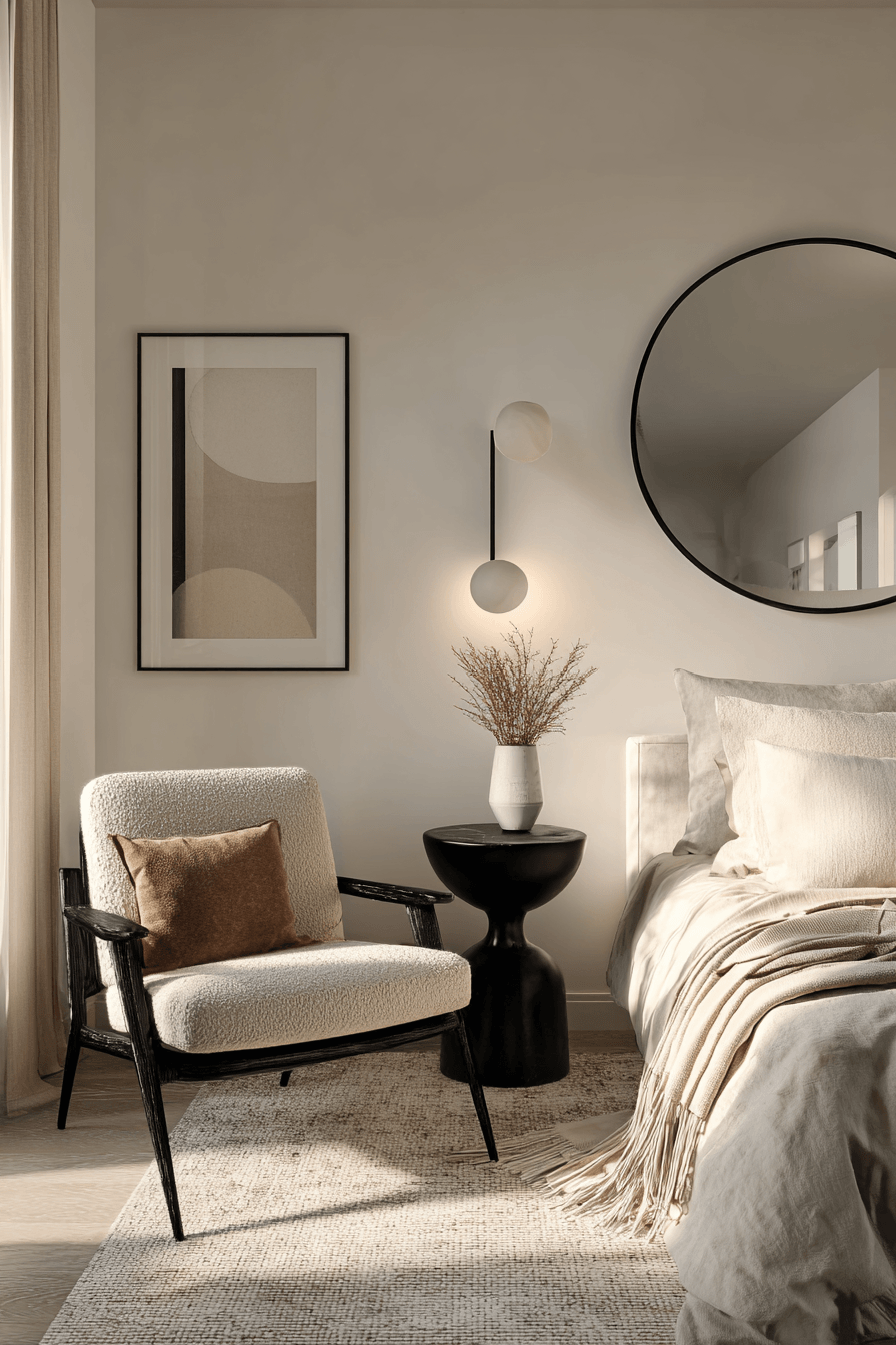 27 Black and Cream Bedroom Ideas to Create a Cozy Modern Look