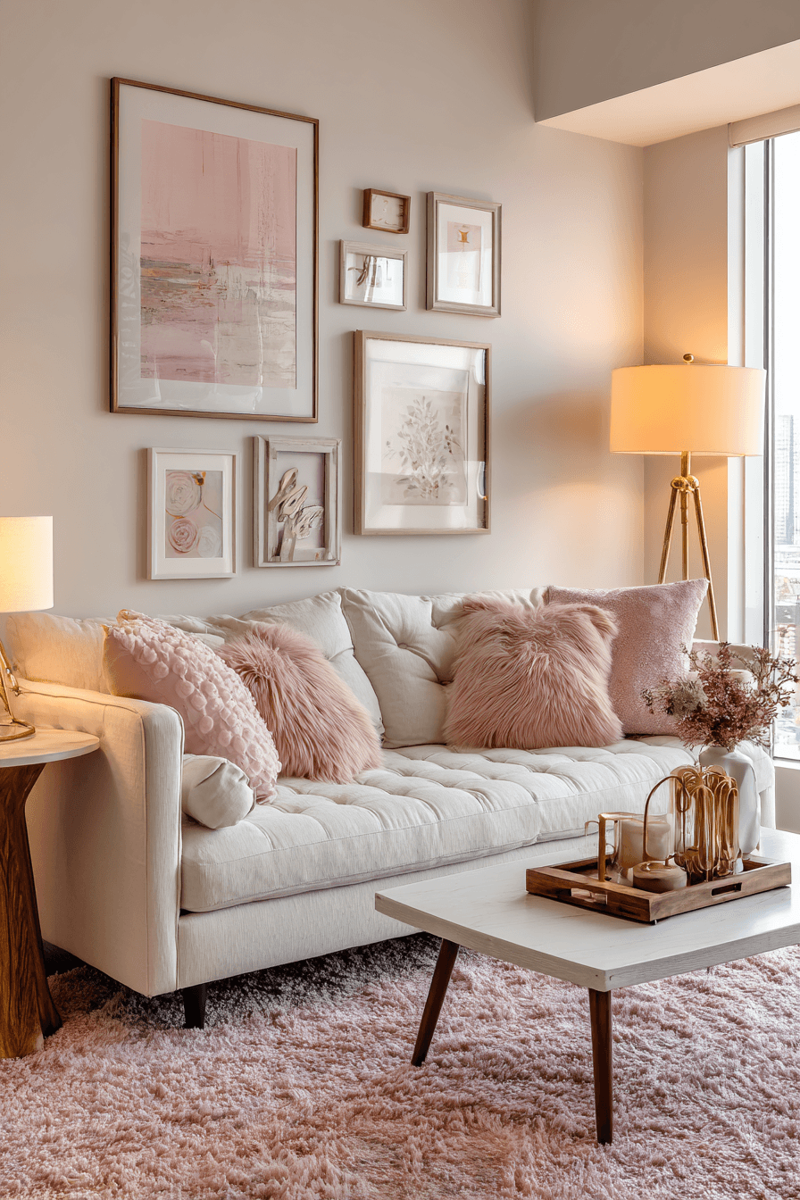 27 Pink Living Room Ideas for a Chic Cozy Space
