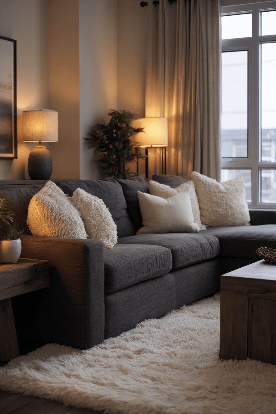27 Dark Grey Couch Living Room Ideas for a Stylish and Cozy Space