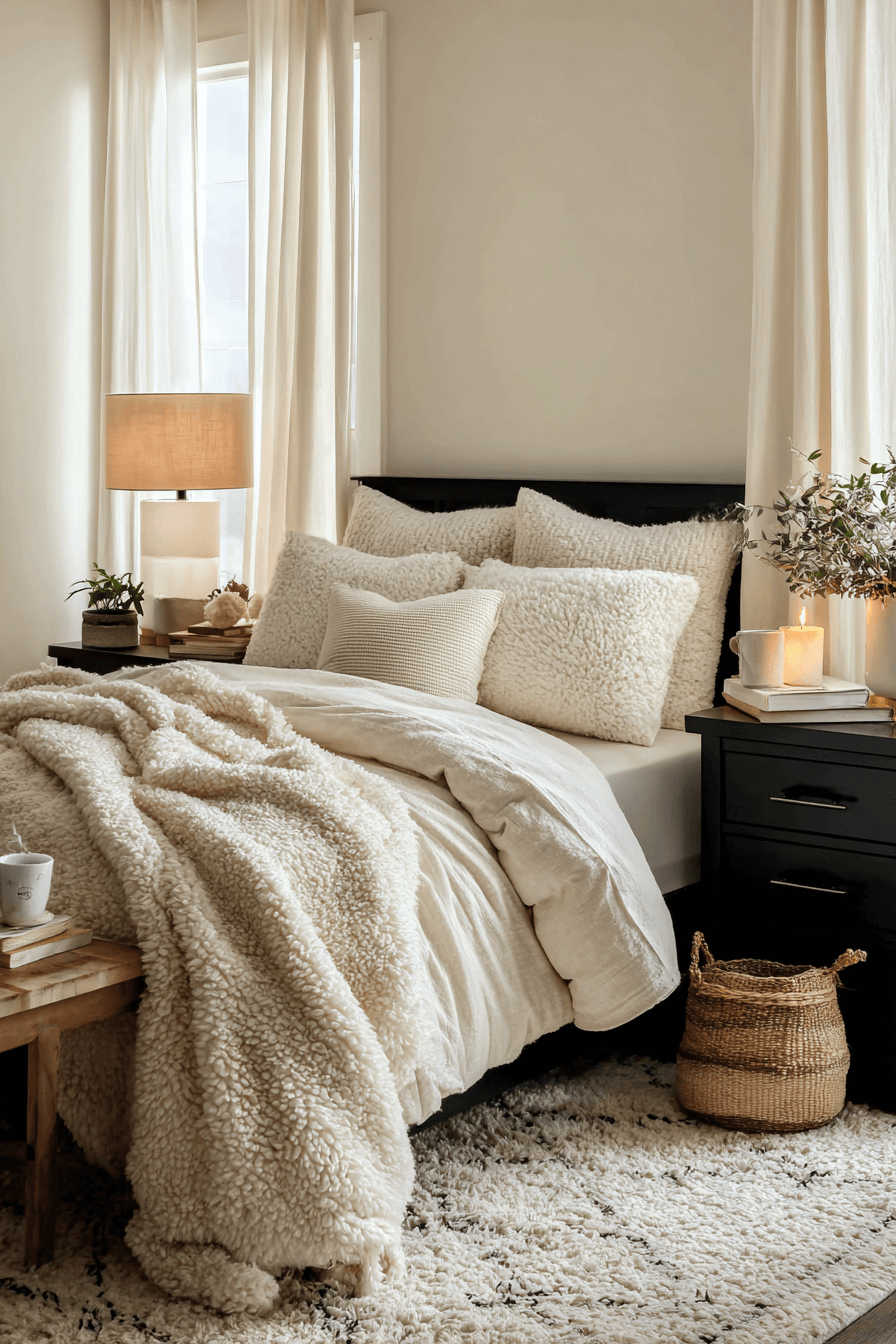 27 Black and Cream Bedroom Ideas to Create a Cozy Modern Look