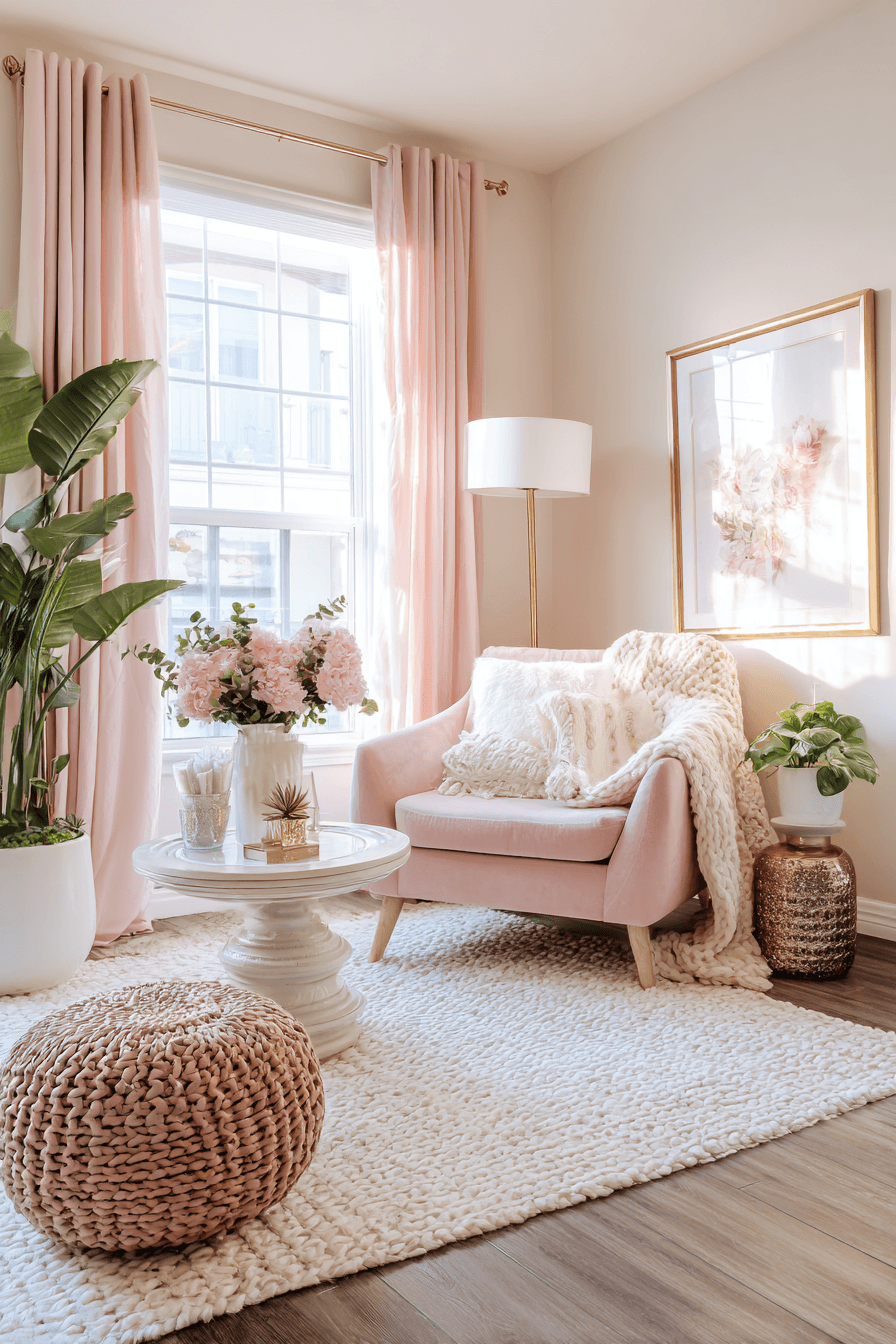 27 Pink Living Room Ideas for a Chic Cozy Space