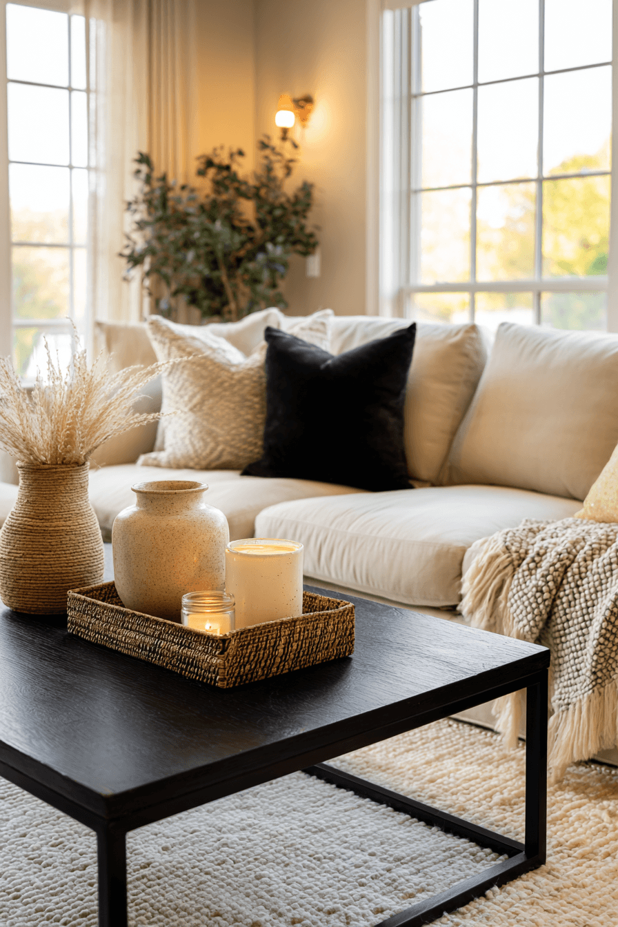 27 Beige and Black Living Room Ideas for a Cozy and Elegant Home