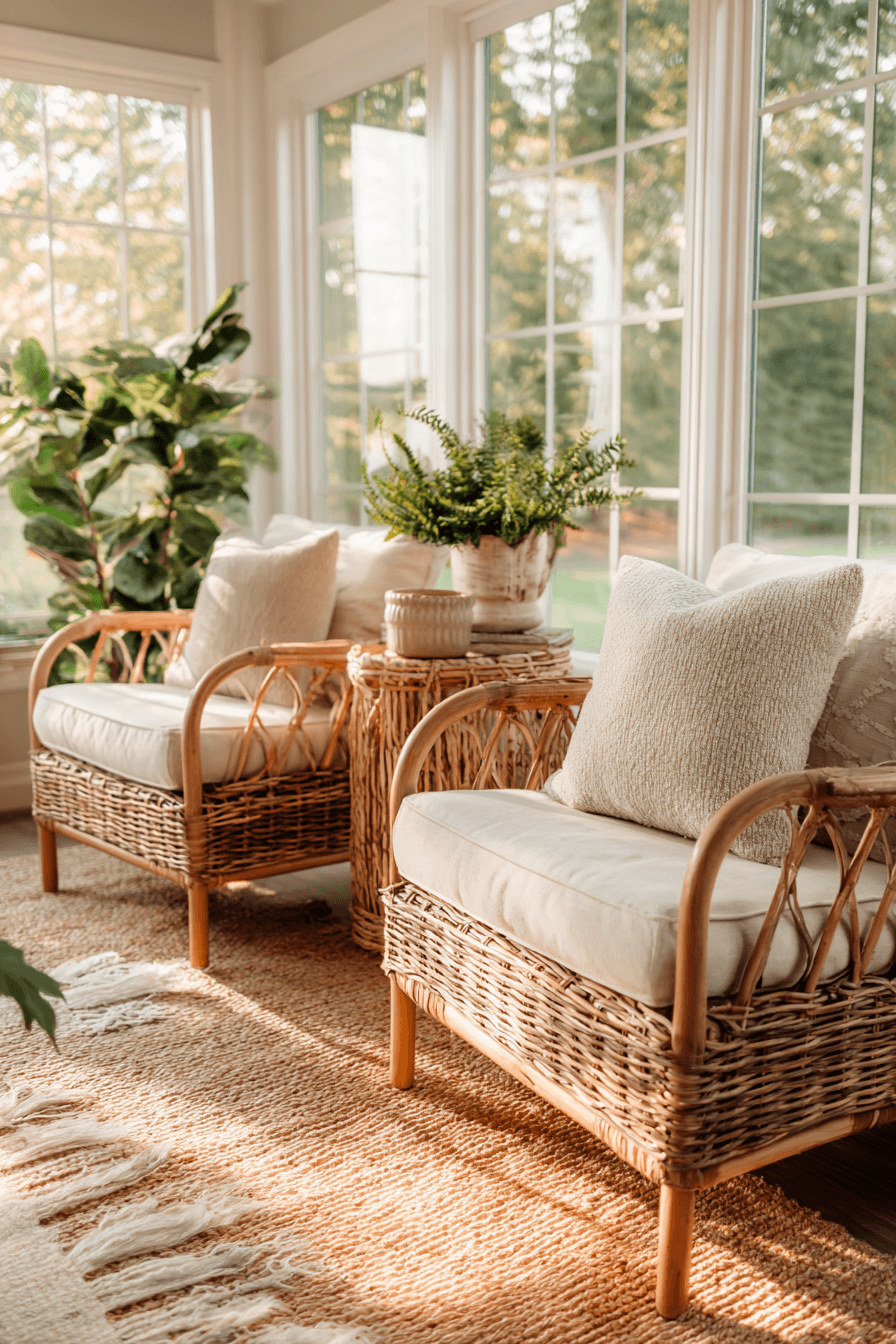 27 Boho Sunroom Ideas for a Bright and Relaxing Home Retreat