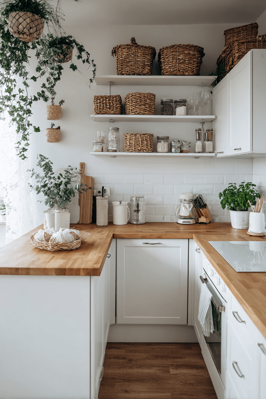 27 Cozy Small Kitchens With Islands That Look Surprisingly Spacious