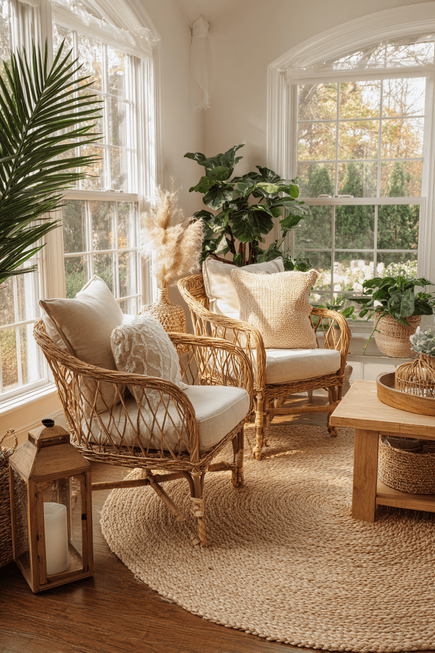27 Boho Sunroom Ideas for a Bright and Relaxing Home Retreat